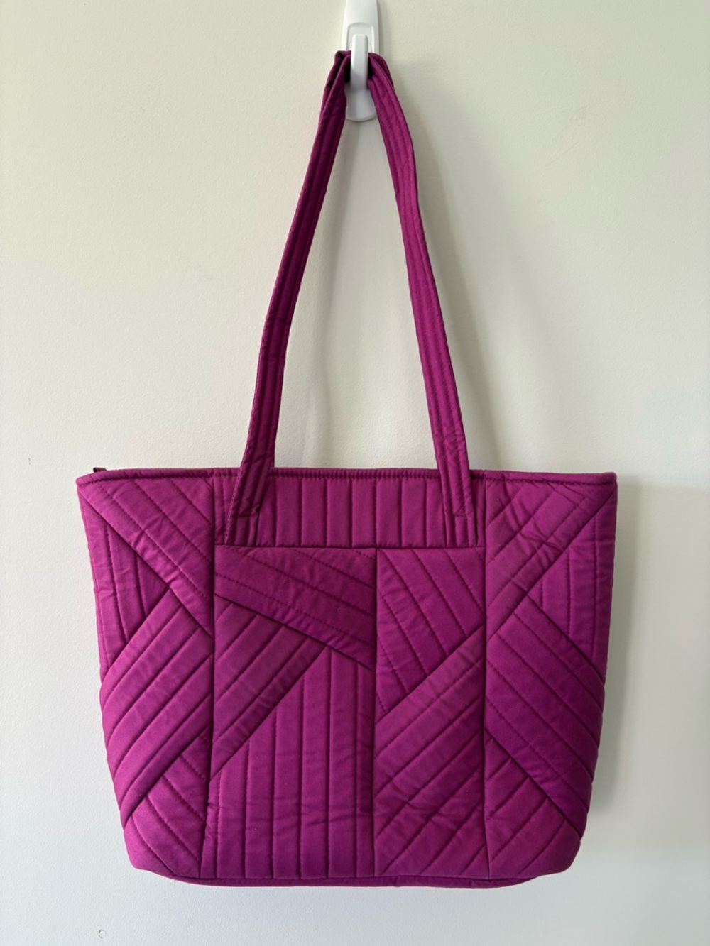 Vera Bradley Small Vera Quilted Tote Bag - Picture 2 of 12